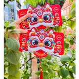 Lì xì gấp gọn 6 ngăn (combo 5 cái)
