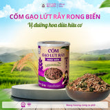 Combo 2 Hũ Cốm Gạo Lứt Sấy Rong Biển Ăn Liền 180g/hũ