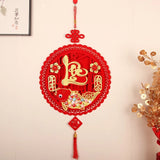 Khánh Đỏ Tròn Treo Tường Trang Trí Tết 2026