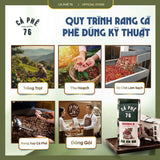Cà Phê- Cafe Arabica Cầu Đất Rang Nguyên Chất