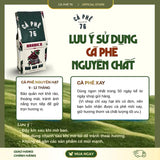Cà Phê- Cafe Arabica Cầu Đất Rang Nguyên Chất