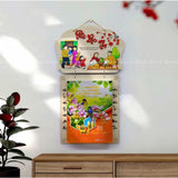 Lịch gỗ treo tường Bloc Năm Bính Ngọ 2026