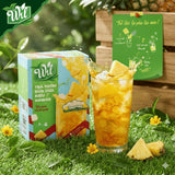 Combo 3 Hộp Trà Thơm Dừa Dừa Topping Dứa Thạch Dừa
