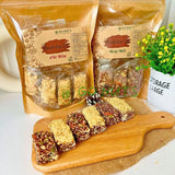 Thanh Gạo Lứt Go Nuts Mix Vị Chà Bông Và Rong Biển (Tổng 500g)