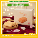 Bánh Love Tân Huê Viên Đậu Xanh Sầu Riêng Trứng Muối Hộp 433g (24 Bánh)
