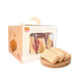 Bánh Love Tân Huê Viên Đậu Xanh Sầu Riêng Trứng Muối Hộp 433g (24 Bánh)