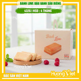 Bánh Love Tân Huê Viên Đậu Xanh Sầu Riêng Trứng Muối Hộp 433g (24 Bánh)