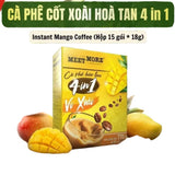Cà Phê Xoài Hòa Tan MEET MORE (Hộp 15 gói * 18g)