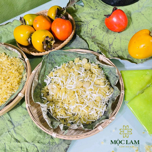 Xôi Cốm Mứt Sen Đặc Biệt (Hút chân không - Đóng hộp - Tặng kèm túi quà - Thư ngỏ)