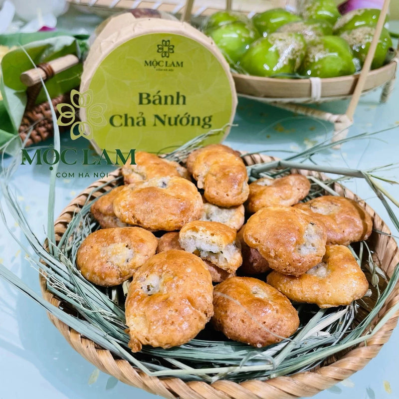 Bánh Chả Nướng Truyền Thống - Mộc Lam ( Tặng kèm túi quà - Thư ngỏ )