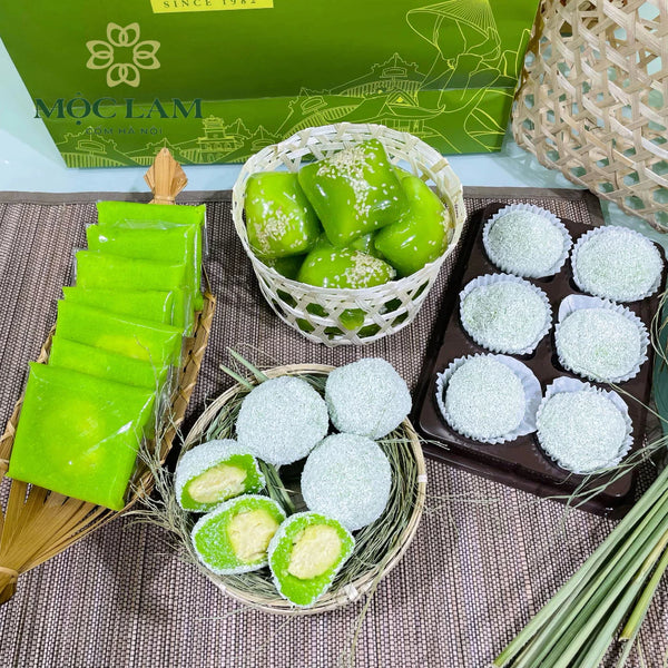 Bánh Mochi Cốm - Mộc Lam (Tặng kèm túi quà + Thư ngỏ hướng dẫn sử dụng và bảo quản)