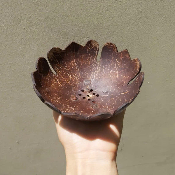 Khay để xà bông bằng gáo dừa CÓ ĐẾ