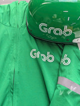 Combo Áo Chống Nắng + Mũ Bảo Hiểm Grab