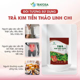 Trà kim tiền thảo linh chi 8 vị