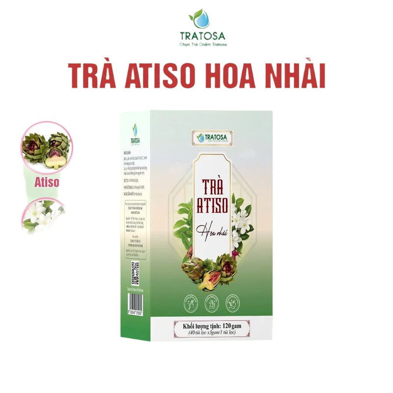 Trà AtiSo Hoa nhài 4 vị