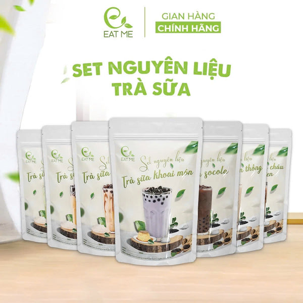 Set Trà Sữa Tự Pha 15 20 Ly
