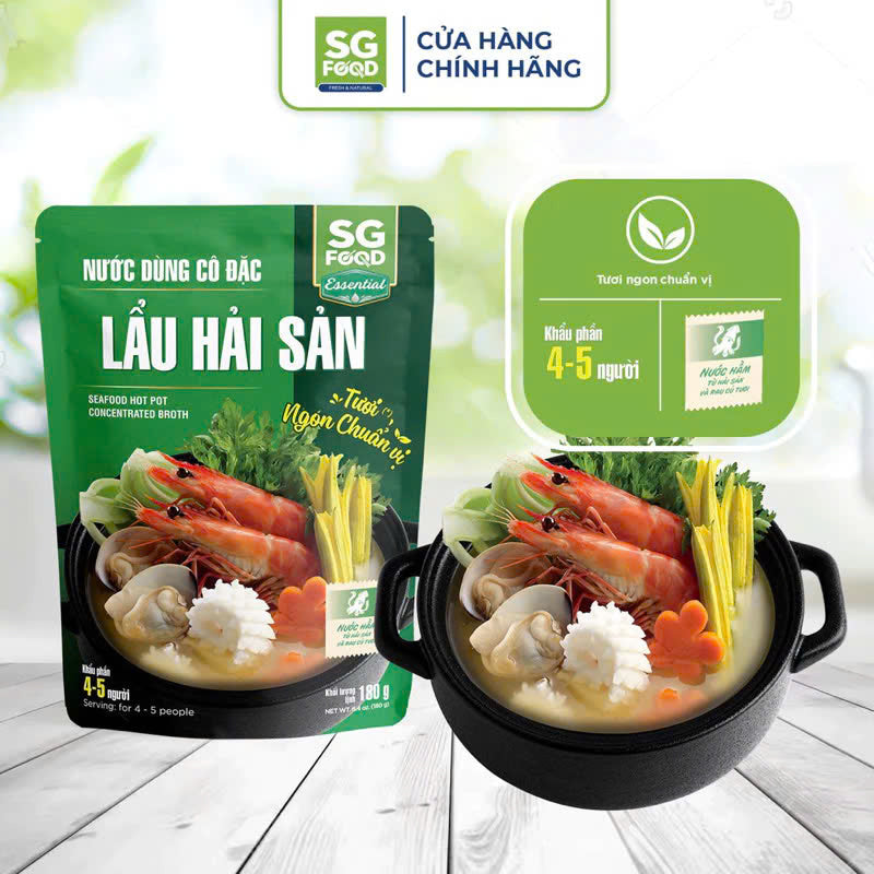 Gia Vị Lẩu, Lẩu Nấm, Lẩu Chay, Nước Lẩu Thái, Lẩu Thái Chay 180g