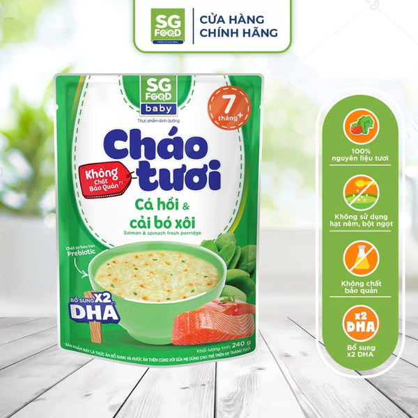 Combo 5 Gói Cháo Tươi Baby