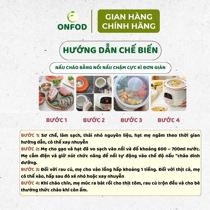 Các loại hạt dinh dưỡng cho bé ăn dặm