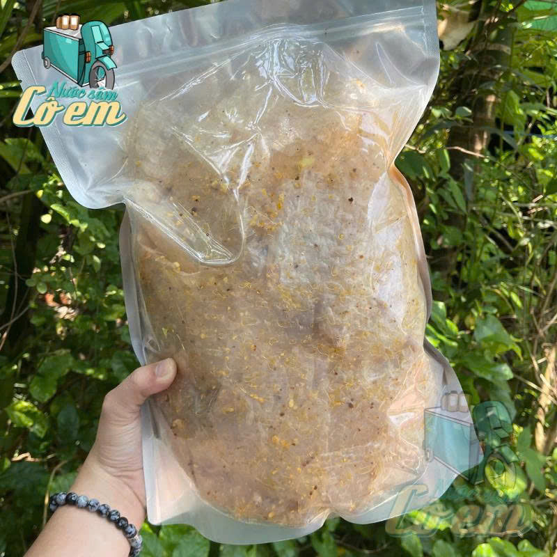Set Bánh Tráng Muối Siêu Tỏi đậm vị, thơm ngon 250g (bịch siêu to)