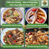 500g Nấm Lộc Nhung Khô Nguyên Cây
