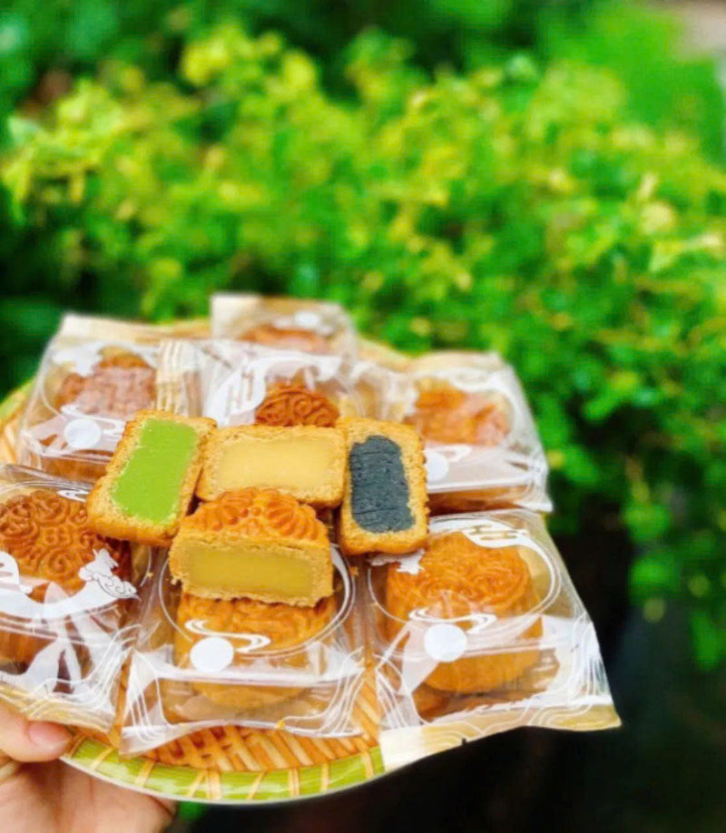 Set làm bánh Trung Thu Mix 5 vị