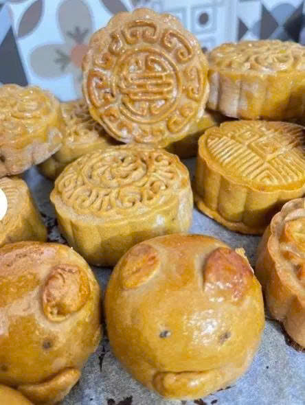 Set làm bánh Trung Thu Mix 5 vị