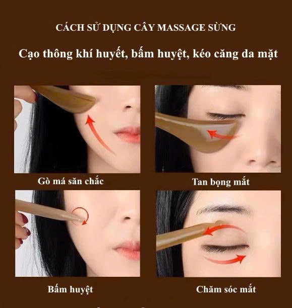 Combo Dụng Cụ Massage Thọn Gọn Mặt