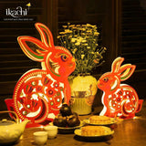 Lồng đèn trang trí bằng giấy kiếng "Ký ức tuổi thơ" (size 30cm)