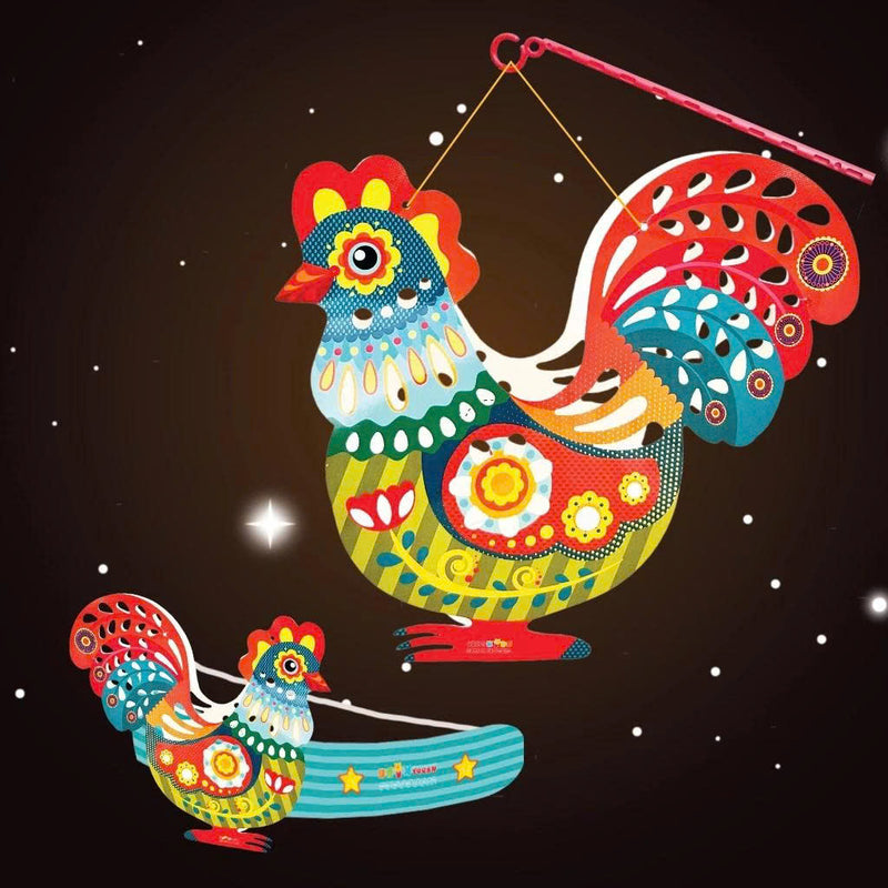 Lồng đèn sáng tạo, Ánh sáng đêm trăng